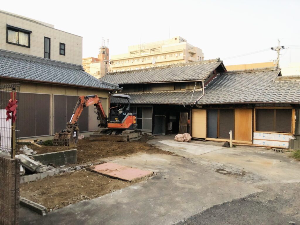 中古物件の外構工事